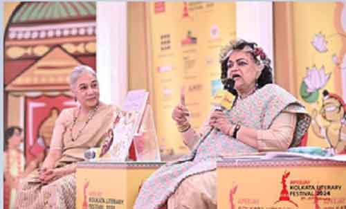 Historians Swapna Liddle, Alka Pande talk about Mughal art & architecture at AKLF