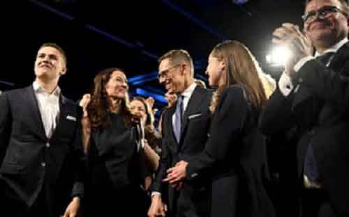 Stubb narrowly wins Finnish presidential election