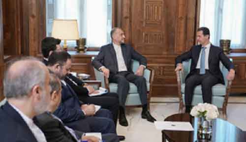 Syrian president warns of escalating conflict as US attacks intensify in Middle East
