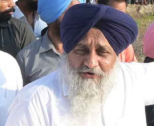 Sukhbir Badal seeks Bharat Ratna for Master Tara Singh