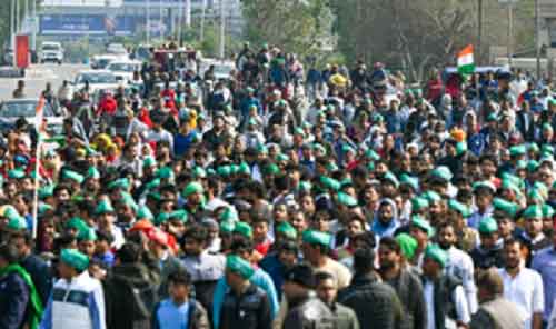 Punjab-Haryana borders sealed ahead of Feb 13 protest by farmers