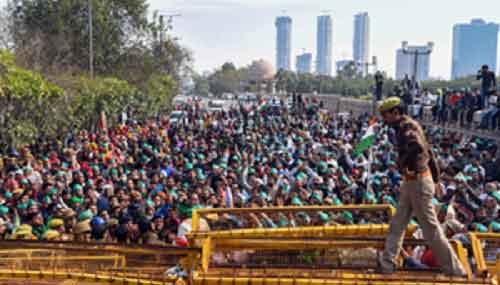 Farmers protest: Delhi Police impose section 144, ban processions & demonstrations till March 12