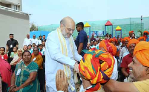 Amit Shah cuts short Gujarat visit: CM Patel fulfills engagements