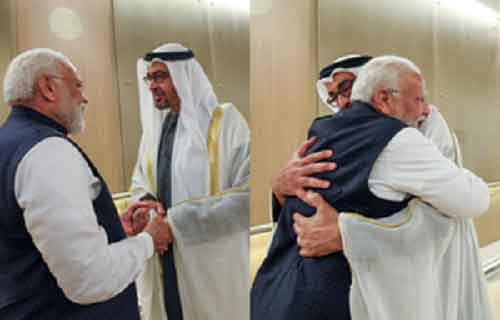PM Modi meets UAE President in Abu Dhabi
