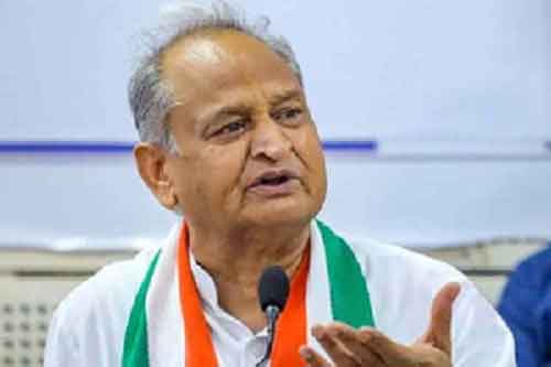 Gehlot welcomes Sonia’s announcement to file RS nomination from Rajasthan