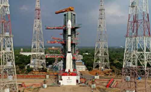 Indian rocket GSLV lifts off with weather satellite INSAT-3DS