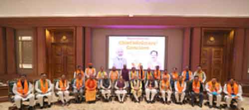 PM Modi holds meeting with CMs of BJP-ruled states to discuss poll preparations