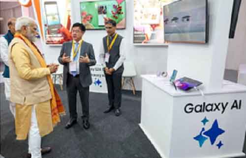 PM Modi witnesses Samsung ‘Galaxy AI’ at UP event