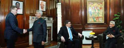 Jaishankar praises Indian community in Canada’s Saskatchewan province