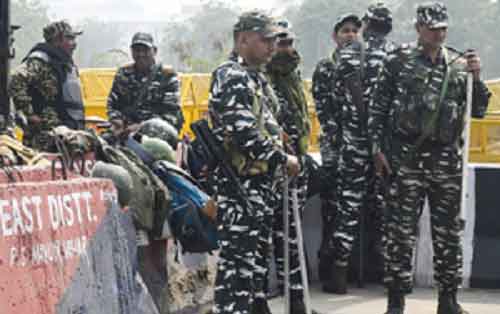 Security tightened in Delhi as farmers set to resume march