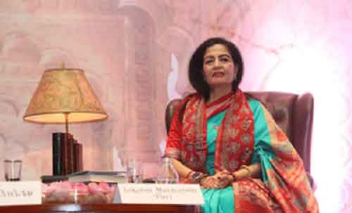 Diplomat Lakshmi Murdeshwar Puri unveils debut novel, reveals husband Hardeep Puri’s role in it