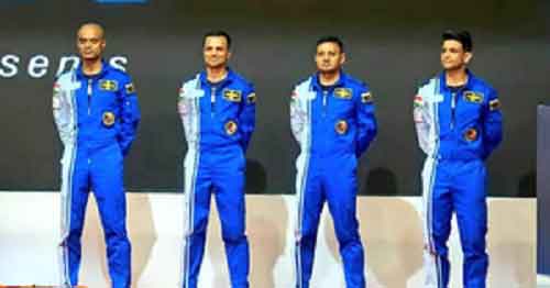 The four intrepid IAF fighter pilots who form Team ‘Gaganyaan’