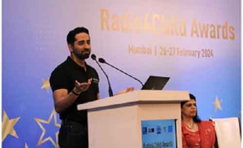 UNICEF India, Ayushmann Khurrana celebrate Radio Excellence for child rights