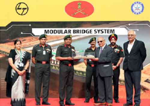 Army inducts indigenously developed 46-metre long Modular Bridge