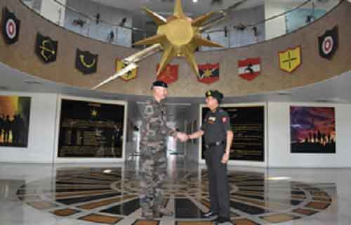 French Army chief visits South Western Command HQ in Jaipur
