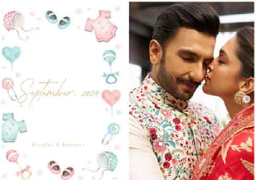 Deepika, Ranveer announce date of first child’s arrival: It’s going to be September