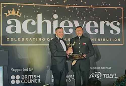 Breast surgeon Raghu Ram receives India-UK Achievers award