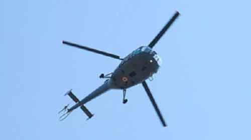 Army chopper makes precautionary landing in farm fields in Rajasthan