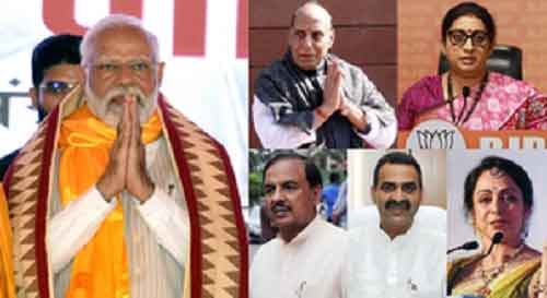 LS polls: BJP’s 1st list names 51 candidates for UP; Rajnath Singh, Smriti Irani among heavyweights