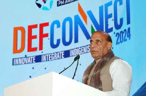 Defence Minister Rajnath Singh bats for India’s strategic autonomy