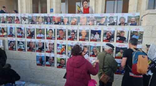 Families of Israeli hostages seek ceasefire, details on kidnapped relatives