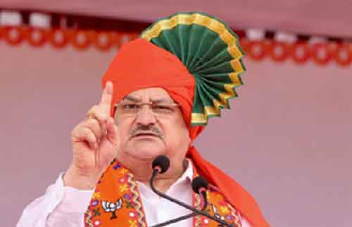 BJP Prez J P Nadda attacks K’taka govt over pro-Pakistan slogans