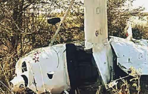 Training aircraft crashes at Guna airstrip in MP, woman pilot injured