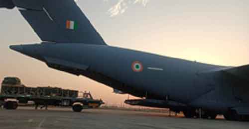 IAF’s C-17 aircraft successfully airdrops indigenously built heavy platform