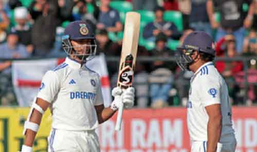 5th Test: Jaiswal & Rohit fifties put India in commanding position after Kuldeep & Ashwin bamboozle England
