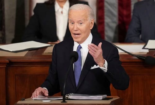 Biden takes on Trump and Republicans in fiery State of the Union speech