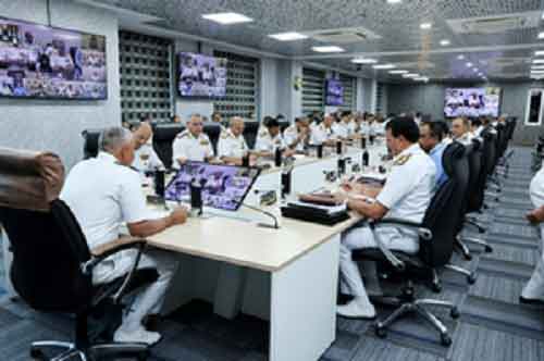 Naval commanders review operational & infrastructure initiatives