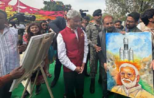Nation agrees with ‘Modi ki guarantee’ today: EAM Jaishankar at Viksit Bharat art event