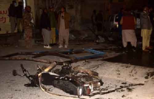 Two killed in blast in Pakistan
