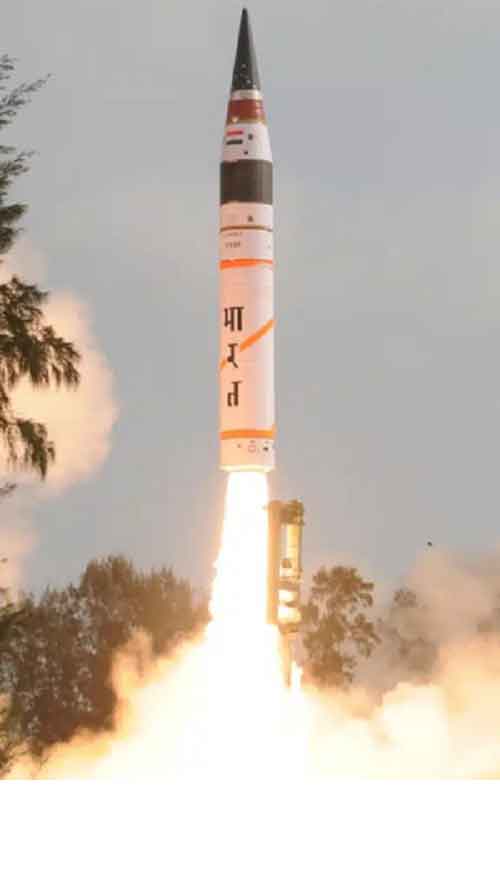 PM Modi lauds DRDO scientists for first flight test of Agni-5 ICBM with multiple warheads