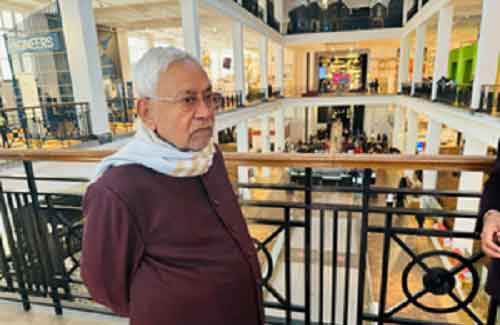 Nitish Kumar returns early from UK visit