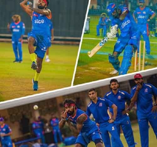 ‘So many emotions, so many memories’: Hardik Pandya joins MI training session