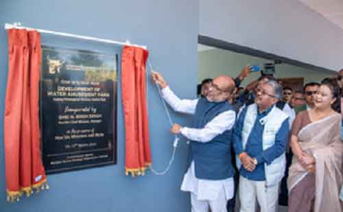 Manipur CM opens state’s first water park, announces to set up 9 more