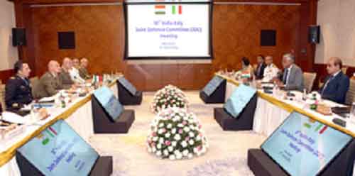 India, Italy hold 10th meeting of Joint Defence Committee
