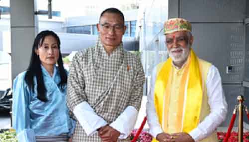Bhutan PM arrives in India to expand ‘exemplary ties of friendship’