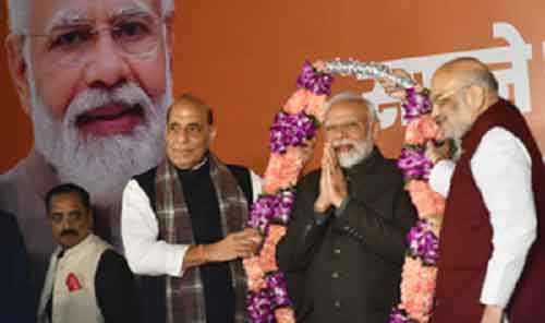 BJP-led NDA to breach 400 mark in 2024 Lok Sabha polls, opinion poll predicts