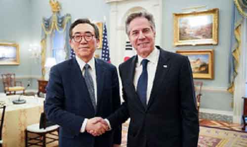 Blinken set to arrive in S.Korea to attend democracy summit