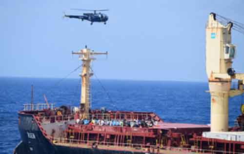 Navy’s 40 hrs operation led to surrender of 35 pirates, rescue of 17 crew members