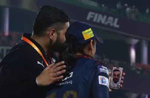 WPL 2024: Virat Kohli video calls Smriti Mandhana after RCB`s title triumph