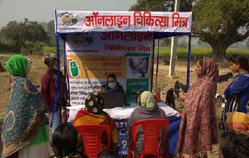 Online Chikitsa Mitra’s free health camp benefits over 100 rural women