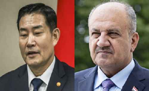 South Korea, Iraq agree to bolster defense industry cooperation