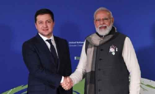 PM Modi speaks to Ukraine Prez Zelensky, supports early end to conflict