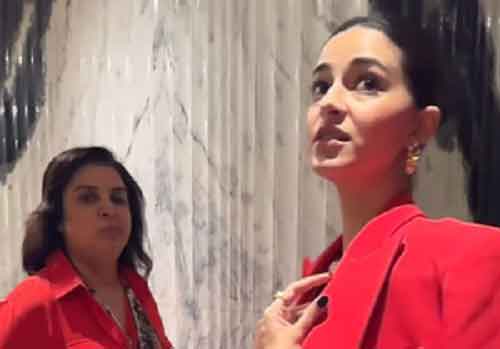 Farah Khan, Ananya Panday give out mean girl vibes in hilarious video