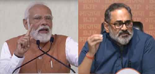 PM Modi’s PLI scheme scaling new heights on exports, jobs: Rajeev Chandrasekhar