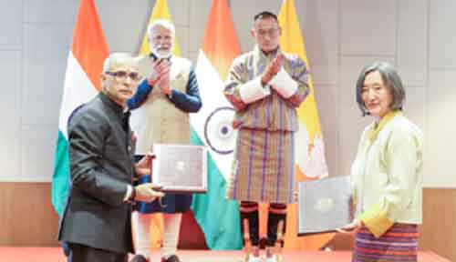 Several MoUs exchanged as PM Modi meets Bhutan Premier