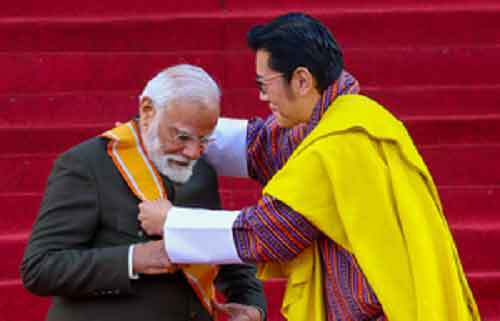 PM Modi gets Bhutan’s highest civilian honour; dedicates it to 140 cr Indians